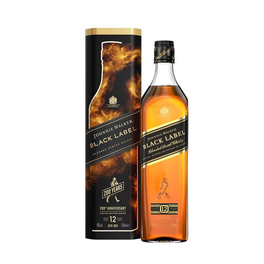 JW Black Label aged 12 years   40% 75cl 12x1 Tin Box F21