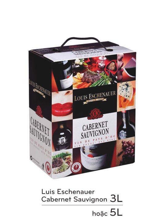 Ruou vang Louis Eschenauer Cabernet Sauvignon 5L