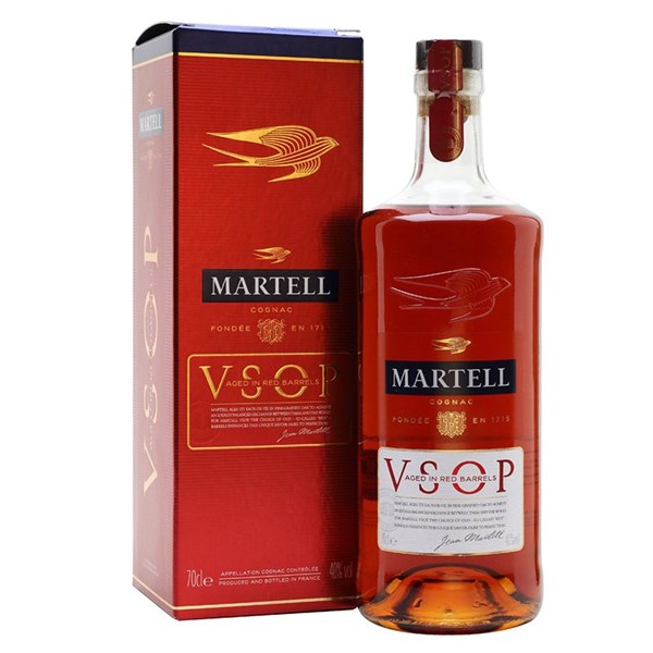 MARTELL VSOP RED BARREL |700 ML|40% ABV