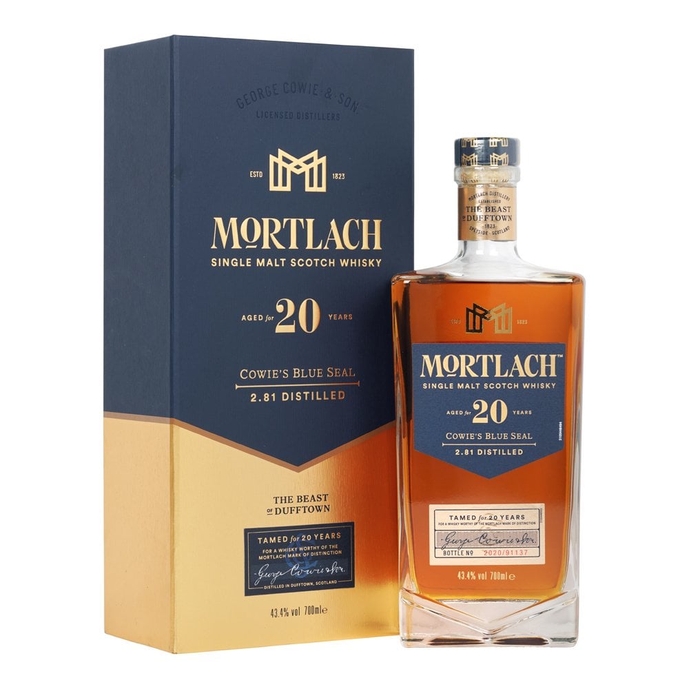 Mortlach Aged 20 Years Single Malt Scotch Whisky 43.4% 700ml 04x01 GB F23