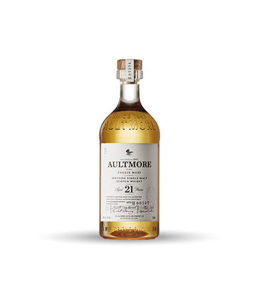 AULTMORE 21 YEARS OLD SINGLE MALT SCOTCH WHISKY 46% 6X700ML