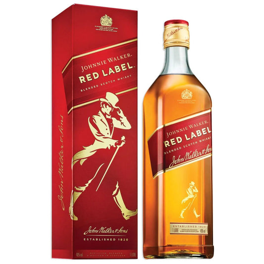 JOHNNIE WALKER RED LABEL (NON IBC)  |1000 ML|40% ABV